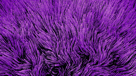 Abstract alien unusual organism in motion, seamless loop. Design. Bright tentacles moving underwater, unknown world.の写真素材