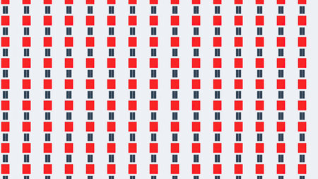 Abstract vertical multicolored background with lines, cubes and rectangles changing their shapes. Animation. Animated Motion Backgroundの写真素材