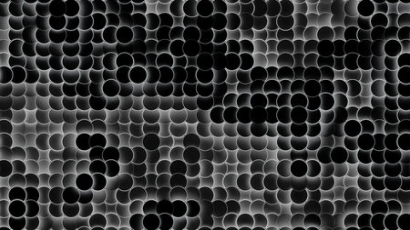 Background of moving dots with glowing lines. Design. Moving dots in style of bubbling bubbles or...