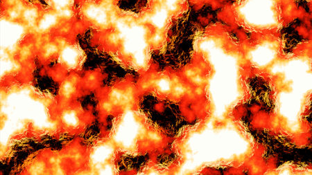 Moving texture with luminous spots. Design. Bright light spots move in bunch of energy. Plasma liquid with moving bright spotsの写真素材