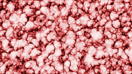 Stack of the popcorn snack. Motion. Close up of texture resembling colorful delicious popcorn.の写真素材