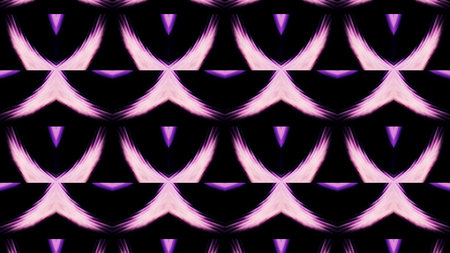 Blue and purple patterns. Motion. Bright patterns like a play of light and a kaleidoscope effect...