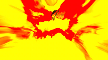 Yellow and purple spread watercolor. Motion. A light background in animation that highlights...