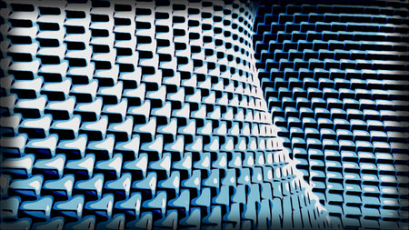 Neon bright color background. Design. Rotating white rays with backlight on pink and green background made in animation.の写真素材