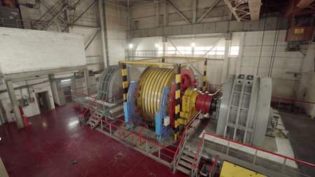 Industrial Machinery utilized in Power Generation Facility for efficient energy production. Stock...