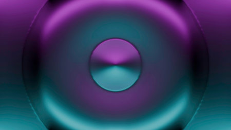 An Elegant Abstract Design Featuring a Beautiful Purple and Teal Gradient Harmony. Design