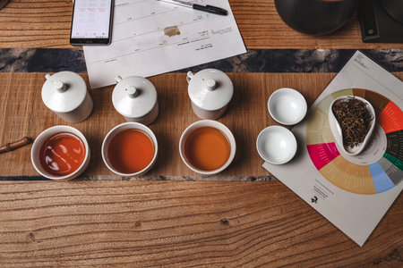 Join us for an Artisan Tea Tasting Session to explore a Flavor Wheel for a rich experience