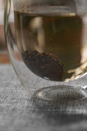 Discover the stunning beauty of Artistic Glass featuring Tea Infusion alongside a Herbal Blend