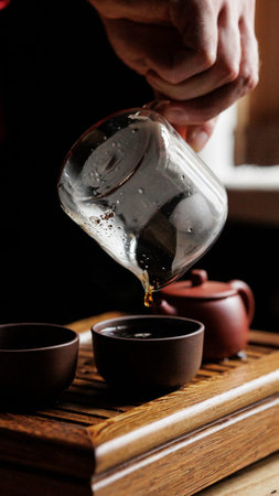 Exploring the Art of Tea Brewing A Serene and Tranquil Moment Captured in Time and Experience