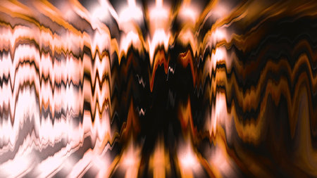 The video showcases dynamic light effects and vibrant artistic imageryの写真素材