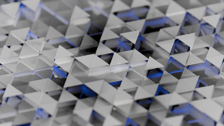 Abstract organic tendrils floating background animation. Designの写真素材