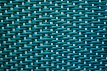 Colored wicker weave forming an abstract texture.の写真素材