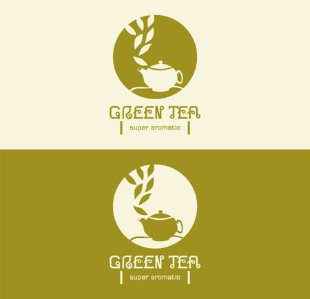 Thai Tea Vector Design Inspiration for Thai Tea House and CafÃ©.のイラスト素材