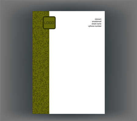 beautiful design for the title page or flyerのイラスト素材