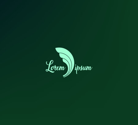 Bio herbal healthcare abstract business eco logo. Fresh food, circular package, flora beauty, pharmacy icon. Corporate identity logo, graphic designのイラスト素材