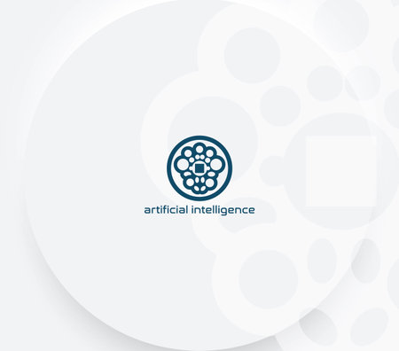 Ignite innovation in your brand with our AI-themed logotypes. Explore the future of design in our diverse and dynamic collection!のイラスト素材