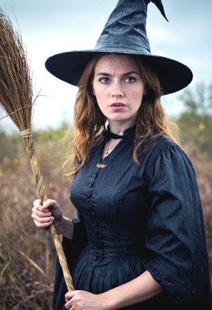 Hauntingly beautiful! Gothic witch photos. Level up your Halloween content. Download now!の素材