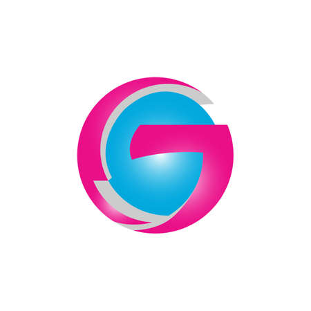 G letter logo vector templateのイラスト素材
