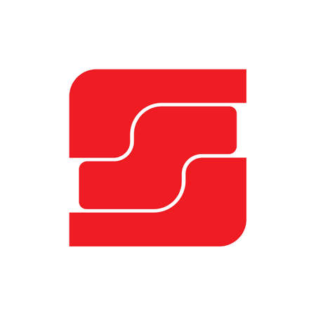 Letter S logo design templateのイラスト素材