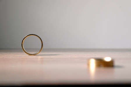 beautiful wedding ringsの写真素材