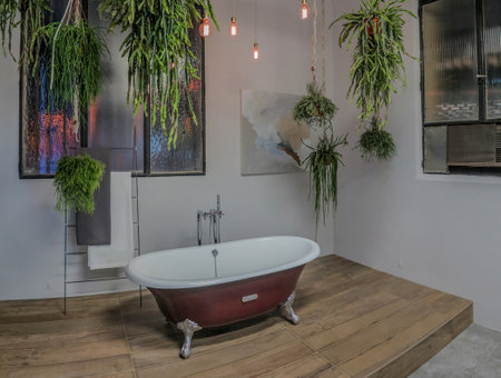 interior design details in a detached houseの写真素材