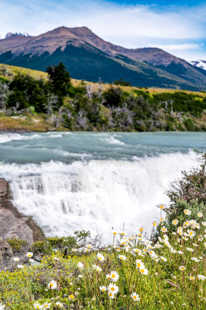 Torres del Paine National Park, in Chilean Patagoniaの写真素材