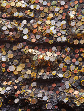 Coin patternの写真素材