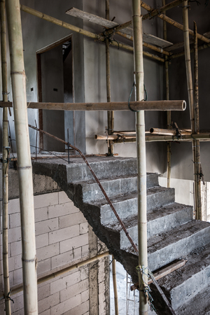 Unfinished constructionの写真素材