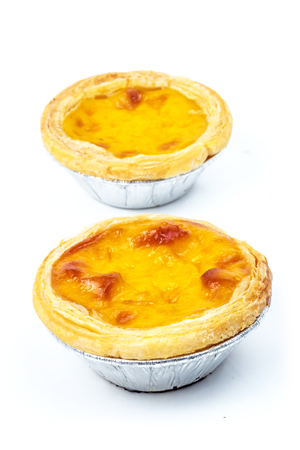 Portuguese Egg Tartsの写真素材