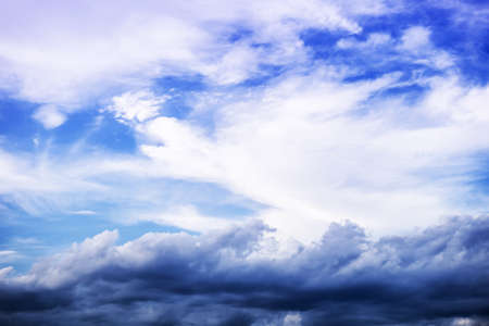 Fluffy Cloud and Atmosphericの写真素材