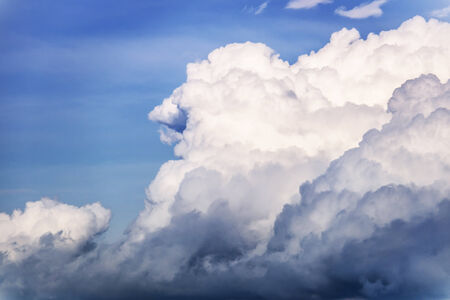 Fluffy Cloud and Atmosphericの写真素材