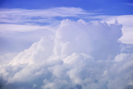 Fluffy Cloud and Atmosphericの写真素材