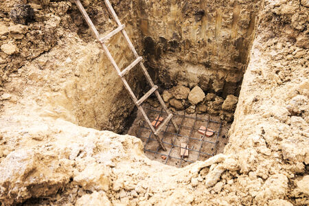 Under constructionの写真素材