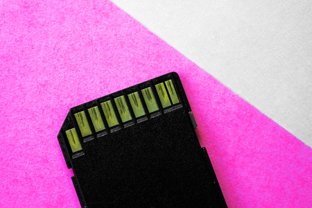 Memory card for digital cameraの写真素材