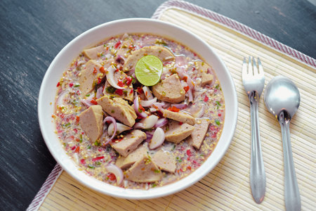 Yum (Thai food) - Soft focus