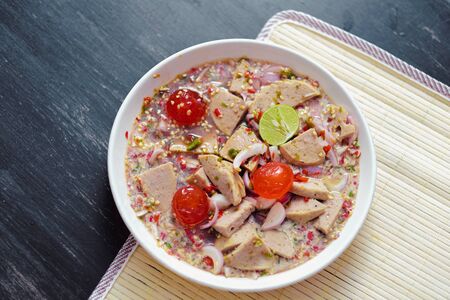 Yum (Thai food) - Soft focusの写真素材