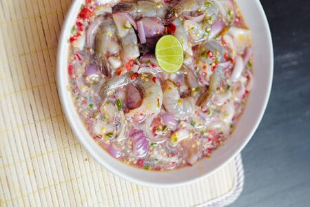 Yum (Thai food) - Soft focusの写真素材