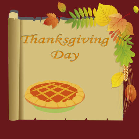 abstract cake on special papyrus paper backgroundのイラスト素材