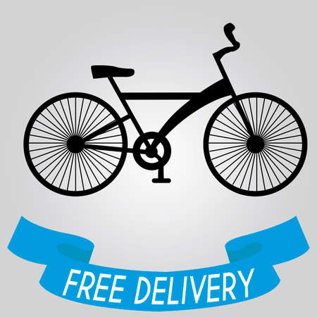 abstract delivery vehicle on special gray backgroundのイラスト素材