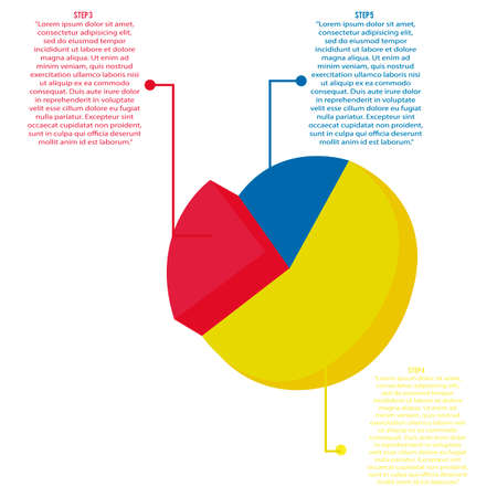 abstract graphic with some information on white backgroundのイラスト素材