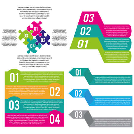 abstract graphics with some information on white backgroundのイラスト素材