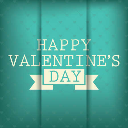 Happy Valentine's day text on special backgroundのイラスト素材