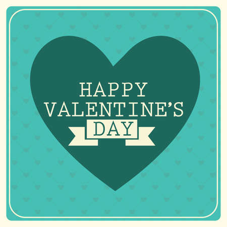 abstract happy valentine's day text on special backgroundのイラスト素材