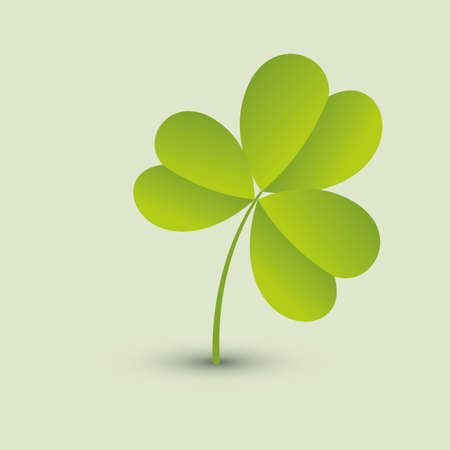 abstract cute clover on a special backgroundのイラスト素材