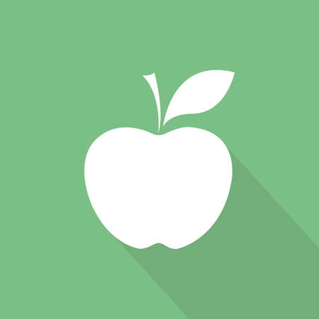abstract fitness object with shadow effect on a green backgroundのイラスト素材