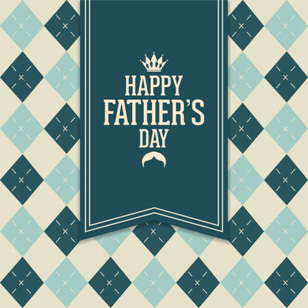 abstract Happy father's day on a special backgroundのイラスト素材