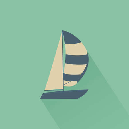 abstract summer object on a special backgroundのイラスト素材