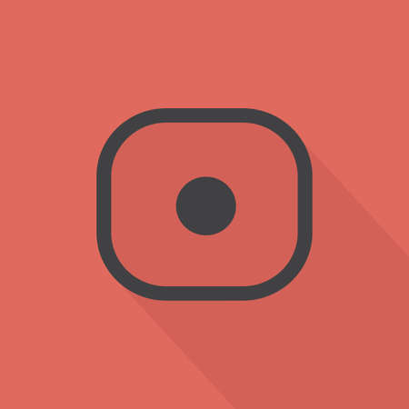 abstract music symbol on a red backgroundのイラスト素材