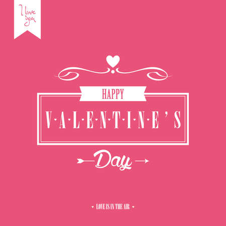 abstract love background with some special objectsのイラスト素材