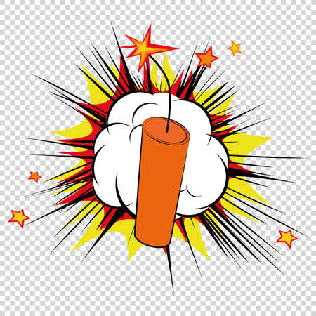 abstract pop art object on a special backgroundのイラスト素材